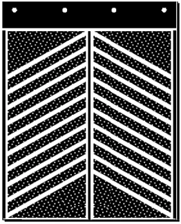 Aurora Black Rubber 24X36 Mudflaps | KON082436C