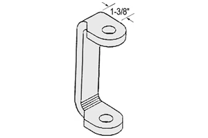 Aurora Hinge Butt Stainless Steel, 3", Offset | WAB06300588