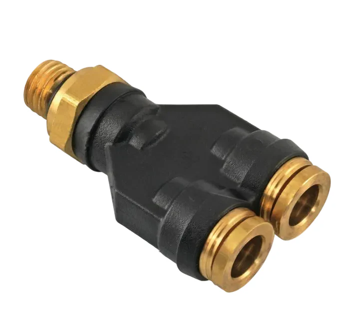 Automann PLC Male Branch Y DOT 3/8in X M12 | 177.12C616M12