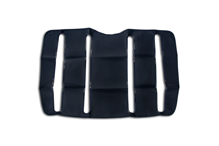Belmore Winterfront Truck Grille Cover-Black | Peterbilt 587 | WF3027