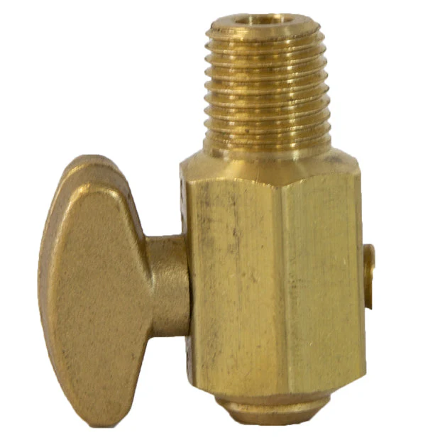 Dynacraft Valve-Drain Truck Brs #4M | VL2058