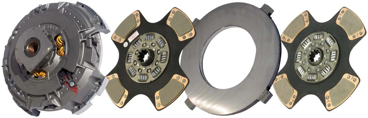 Elite 15-1/2" X 1-3/4" Angle Spring Clutch, 2-Plate, 4-P | ETP-107090-55