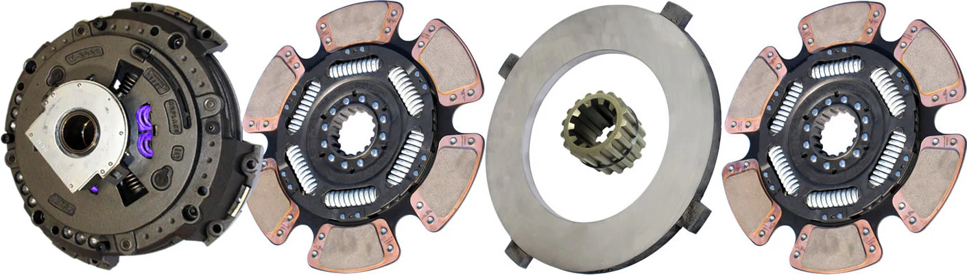 Elite 15-1/2" X 2" Autoset Clutch, 2-Plate, 14-Spline, 6 | ETP-309708-32