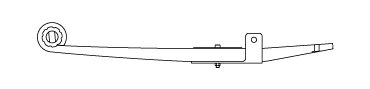 Elite 2 Leaf Drive Axle Air Beam Right Hand | ETP-55-1237 - Image 2