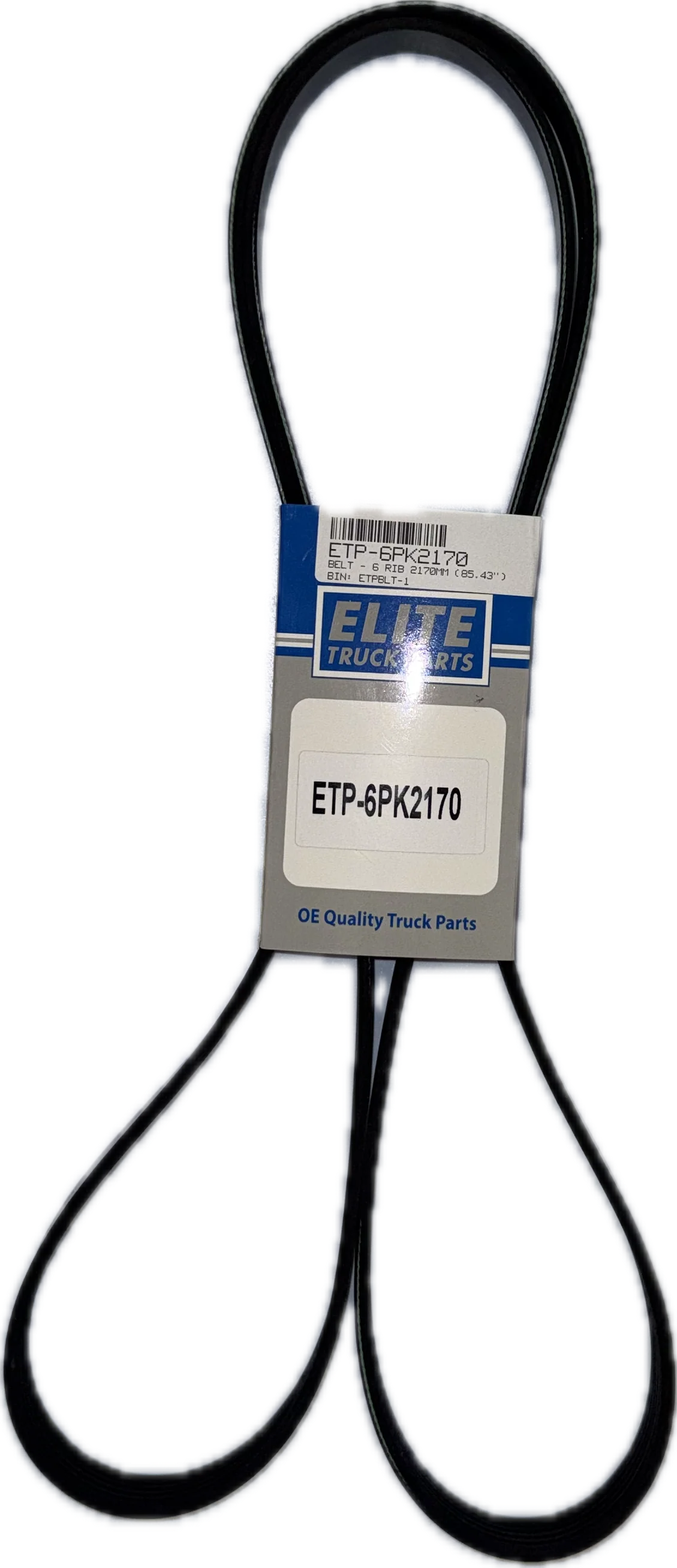 Elite Belt - 6 Rib 2170Mm (85.43") | ETP-6PK2170