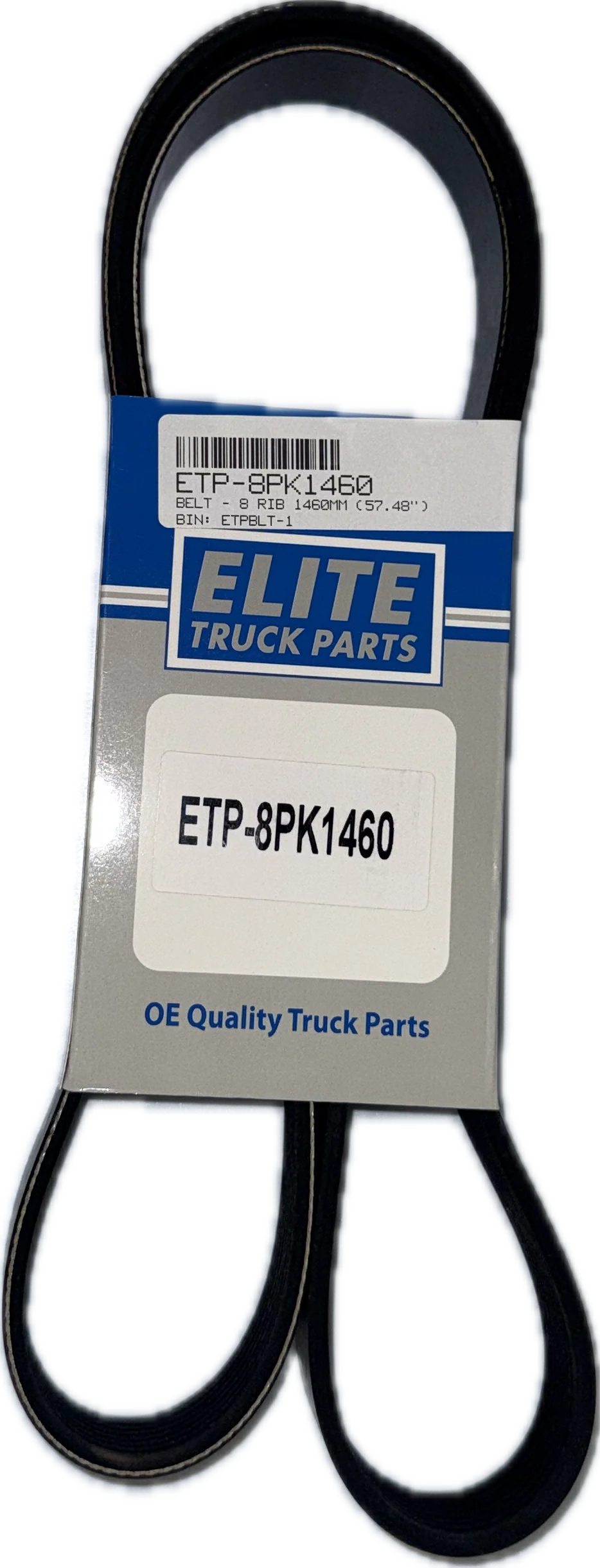 Elite Belt - 8 Rib 1460Mm (57.48") | ETP-8PK1460