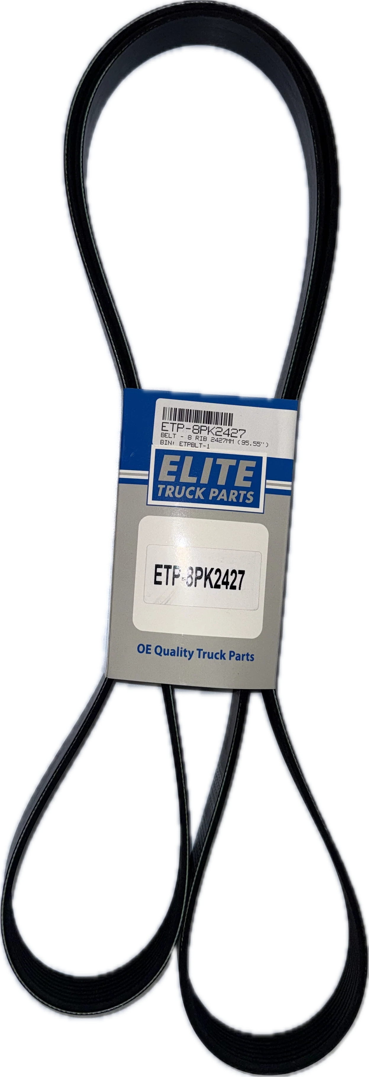 Elite Belt - 8 Rib 2427Mm (95.55") | ETP-8PK2427