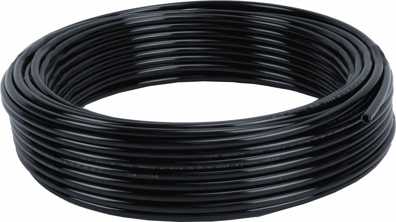 Elite Truck Parts 1/4" Nylon Air Brake Tubing - Black - 100Ft Roll | ETP-451030
