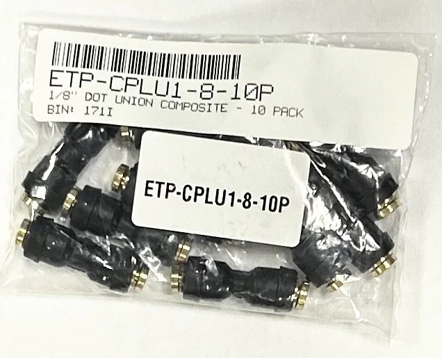 Elite Truck Parts 1/8" DOT UNION COMPOSITE - 10 PACK | ETP-CPLU1-8-10P