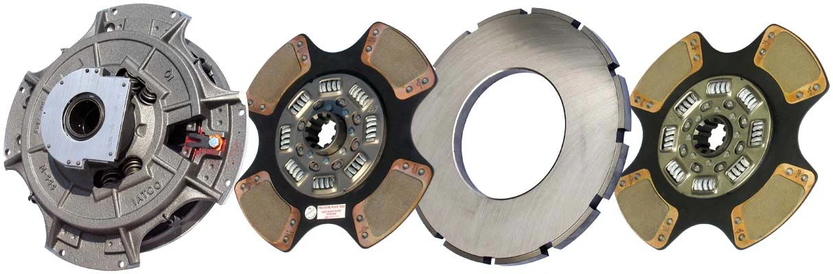 Elite Truck Parts 14" X 2" Angle Spring Clutch, 2-Plate, 4-Paddle / | ETP-107050-59