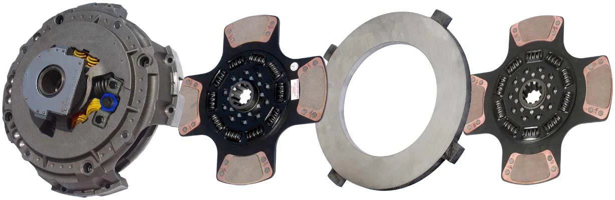 Elite Truck Parts 15-1/2" X 2" Easy Effort Clutch, 2-Plate, 4-Paddle | ETP-208925-74