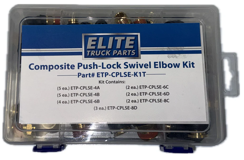 Elite Truck Parts 90 Degree. Male Swivel Elbow Kit | ETP-CPLSE-K1T - Image 2