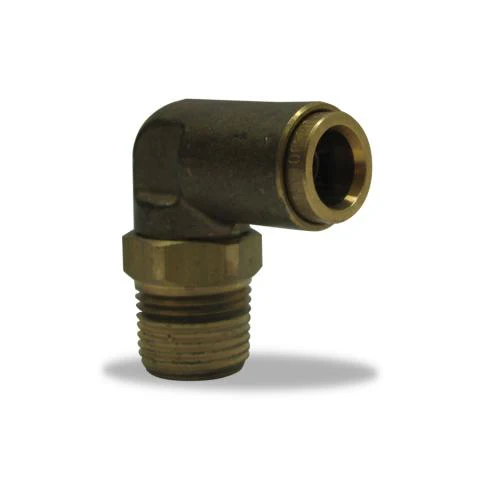 Elite Truck Parts 90 Degree Swvl Elb, Psh-Lk, 3/8 X 3/8National Pipe Threadf | ETP-PL1369-6C
