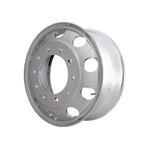 Elite Truck Parts Aluminum. High Polish 24.5 X 8.25 Hub Pilot | ETP-WH245825APL