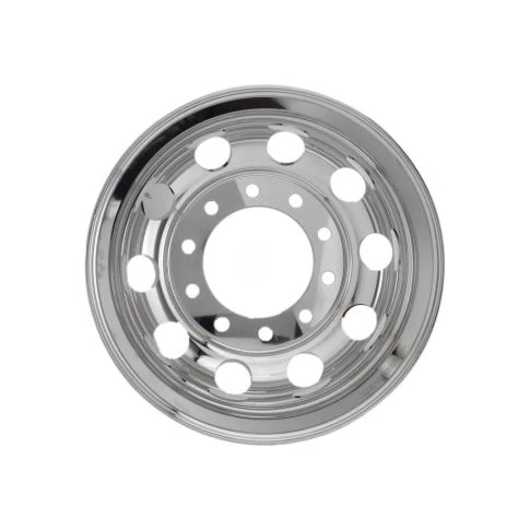 Elite Truck Parts Aluminum. High Polish 24.5 X 8.25 Hub Pilot | ETP-WH245825APL - Image 2