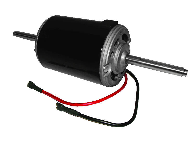 Elite Truck Parts Blower Motor, 12V, Double Shaft, Vented, Strap Mou | ETP-SR2000009