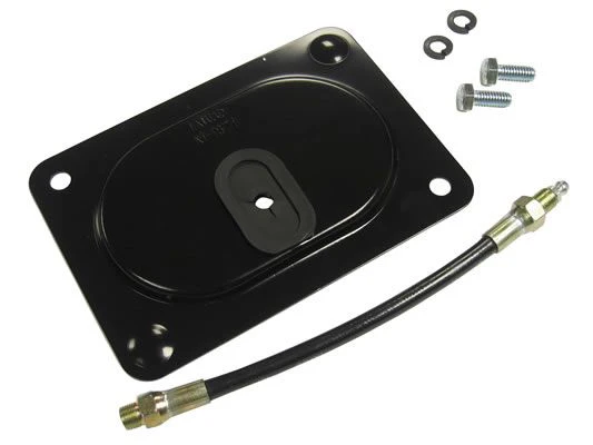 Elite Truck Parts Inspection Plate Kit - Includes Cover, Grommet, 8" | ETP-4305230A8P