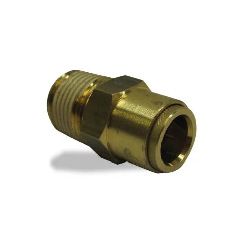 Elite Truck Parts Male Psh-Lk, Brs, 1/2 X 1/4National Pipe Threadf | ETP-PL1368-8B