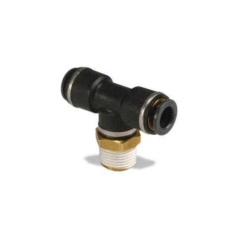 Elite Truck Parts Push-Lock Swivel Tee 1/4 X 3/8 | ETP-QL1372-4C