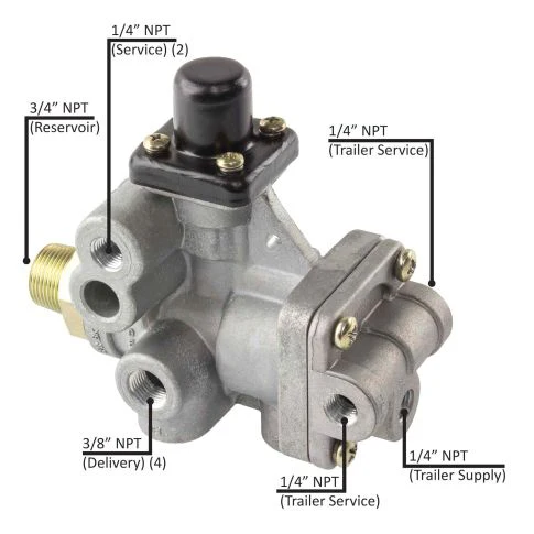 Elite Truck Parts SR-5 Spring Brake Valve 70PSI | ETP-065437