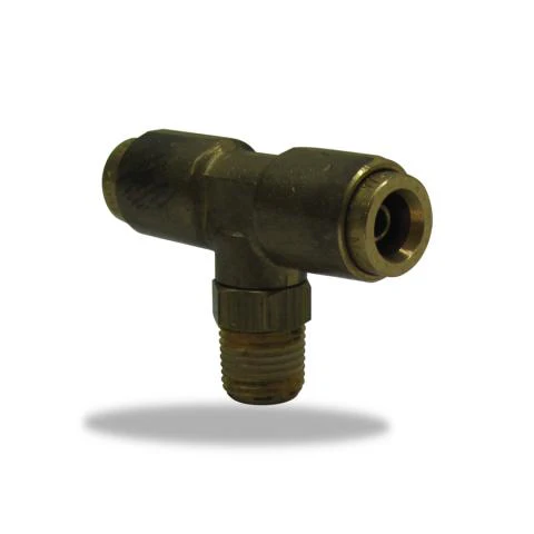 Elite Truck Parts Swvl Tee, Psh-Lk, 1/4 X 1/8National Pipe Threadf | ETP-PL1372-4A