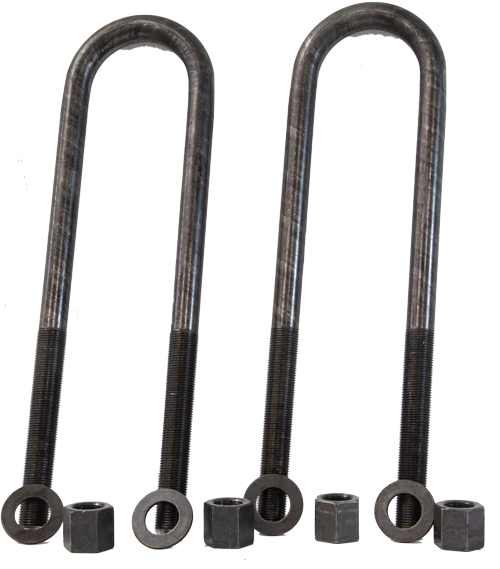 Elite Truck Parts U Bolt Kit Semi Rnd 3/4 X 4In X 8-1/4In | ETP-02-01375-080K