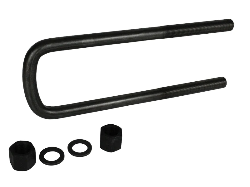 Elite Truck Parts U-Bolt Kit - Semi Round - 1" X 4" X 16" | ETP-03-04516-155