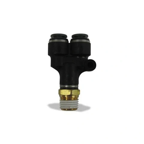 Elite Truck Parts Y Male Branch 3/8" X 1/4" X 1/4" | ETP-QL1367-644