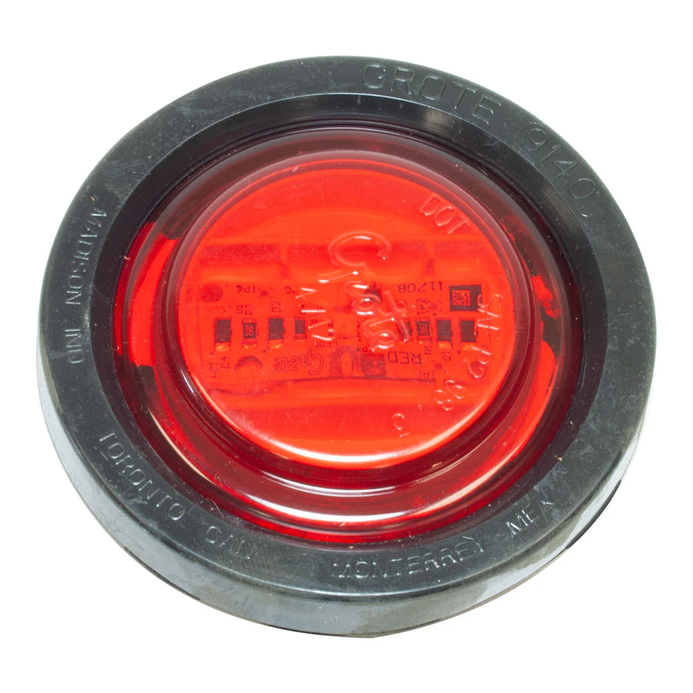 Grote Clear/Mkr-2.5",Red,Led-47122+9 | 47472GR0