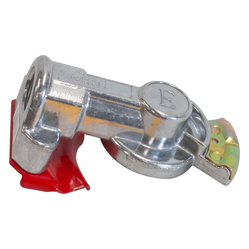 Grote Emergency Red Gladhand Aluminiumi | 81-0001RGR0 - Image 2