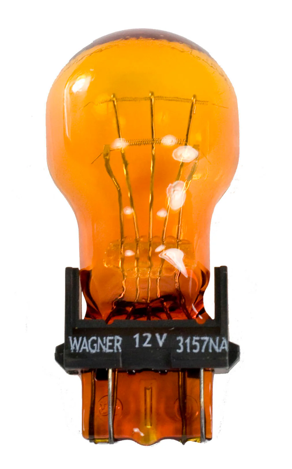 Light Bulbs Bulb, Amber, S8, 12.8-14V Plastic Wedge | LB-3157NA