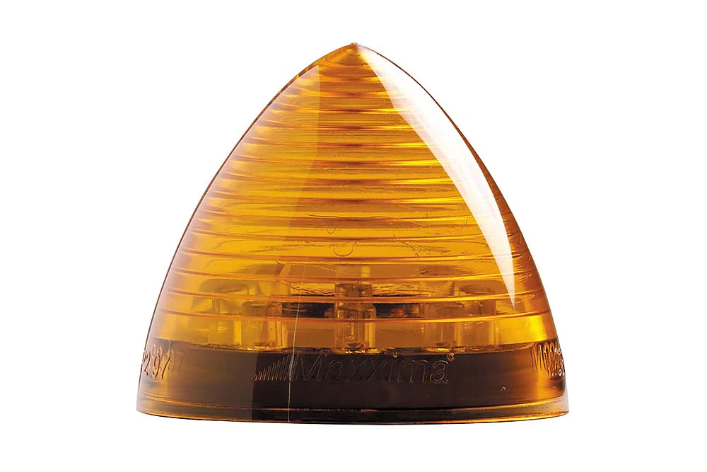 Maxxima 2 1/2"" Beehive Amber Clear | M16800YCL