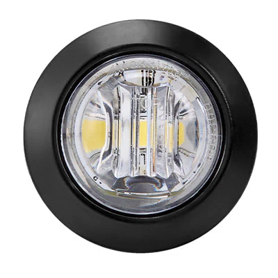 Maxxima 3/4"" Round Auxiliary White | M09300WCL