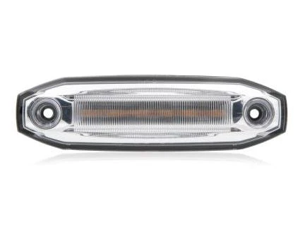 Maxxima Clearance Marker Amber Clear Lens and White Ground LIght | M17300YWCL-DC