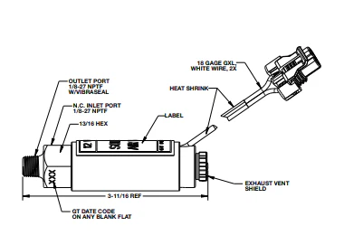 Peterbilt 5020-20, Solenoid, 12V, Paccar AM | 5020-20GT - Image 2