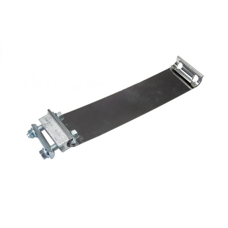 Peterbilt All-Makes 4" Polished Flat Band Clamp | EC40ESTB