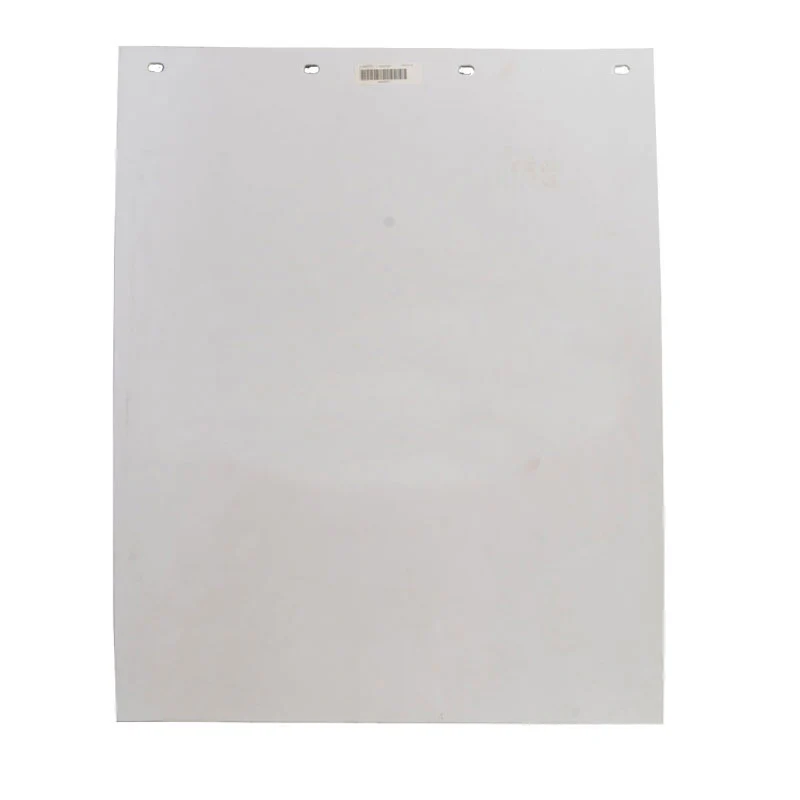 Peterbilt Mudflaps-White 3/16 24X30 Plain | 24X30W