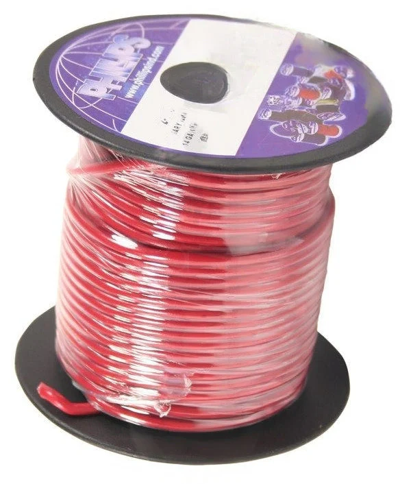 Phillips Industries Wire-14Ga Red | 2-125DSP