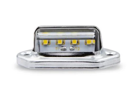 Maxxima LED License Light 1.7" *1"  Wih Stainless Steel Chrome Bezel | M25200L