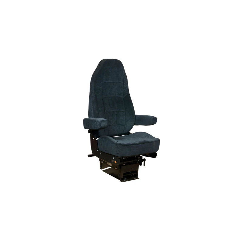 Seats Inc Heritage High Back Silver (Black Cloth) | 189800FA631