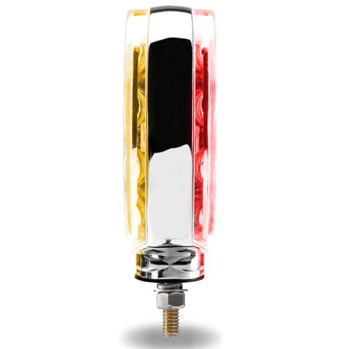 Trux Amber/Red Turn Signal & Marker to Blue Aux LED Double Face Fender Light | TLED-DFXB - Image 2