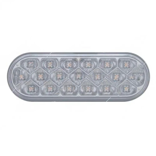 United Pacific 19 Amber LED 6" Oval | 39706