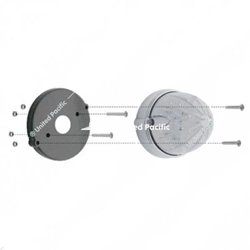 United Pacific Chrome LED Light | 39209B
